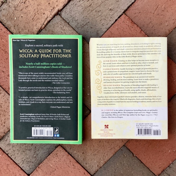 2 Wicca Scott Cunningham The Big Little Book of Magick Pagan Witchcraft Spell - Picture 16 of 16